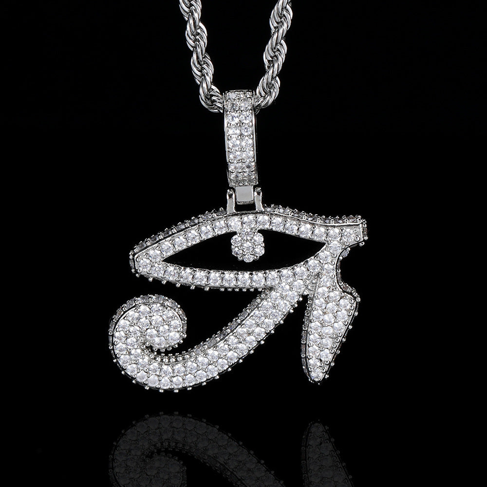 18K/White Gold The Eye of Horus Pendants TRIPOD JEWELRY