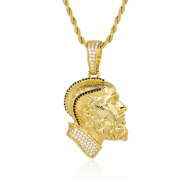 Nipsey Hussle Avatar Profile Pendant Hip Hop Jewelry TRIPOD JEWELRY