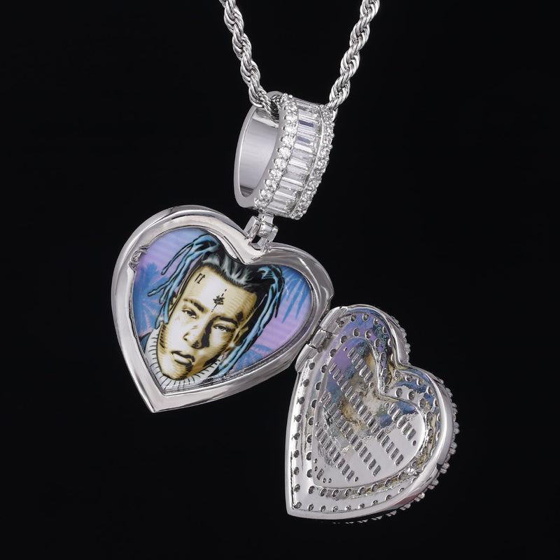 Picture Custom Pendant - Heart-Shaped